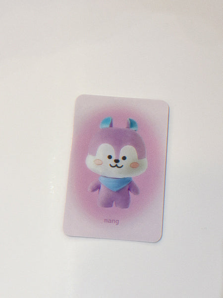 bt21 plush random photocard