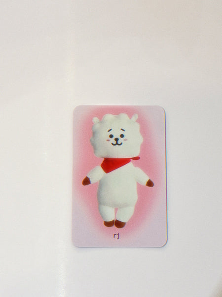 bt21 plush random photocard