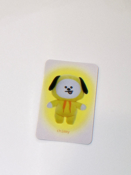 bt21 plush random photocard