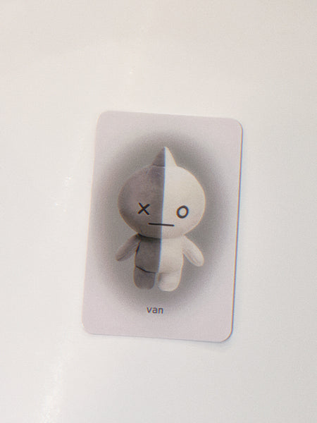 bt21 plush random photocard