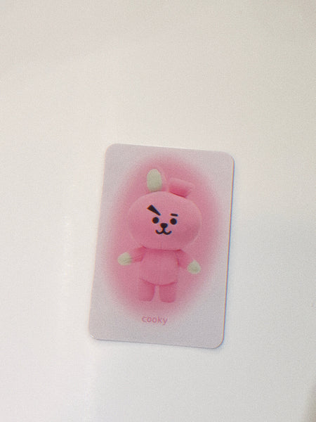 bt21 plush random photocard