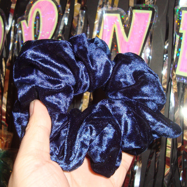 perfect blue scrunchie