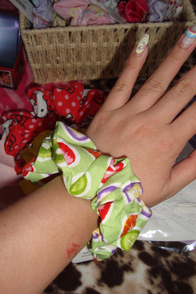 fruity mochi scrunchie