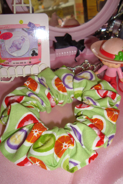 fruity mochi scrunchie