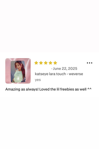 katseye lara touch - weverse