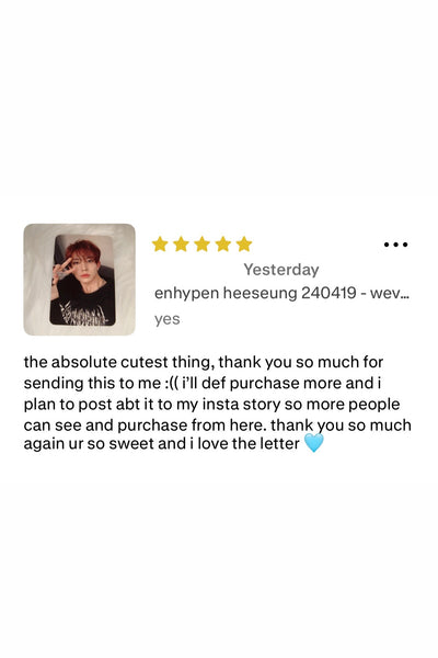enhypen heeseung 240419 - weverse
