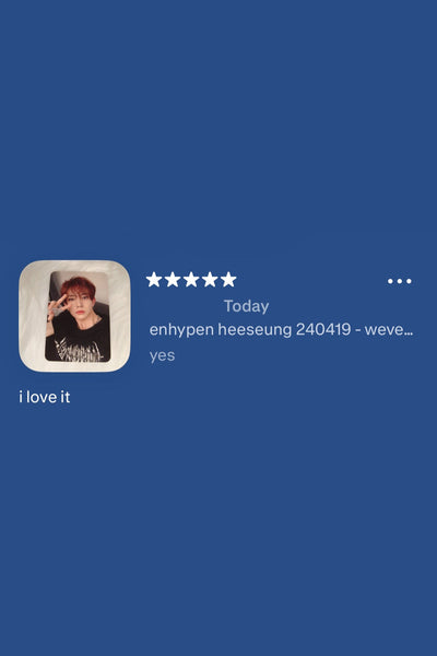 enhypen heeseung 240419 - weverse