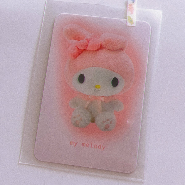 sanrio plush random photocard