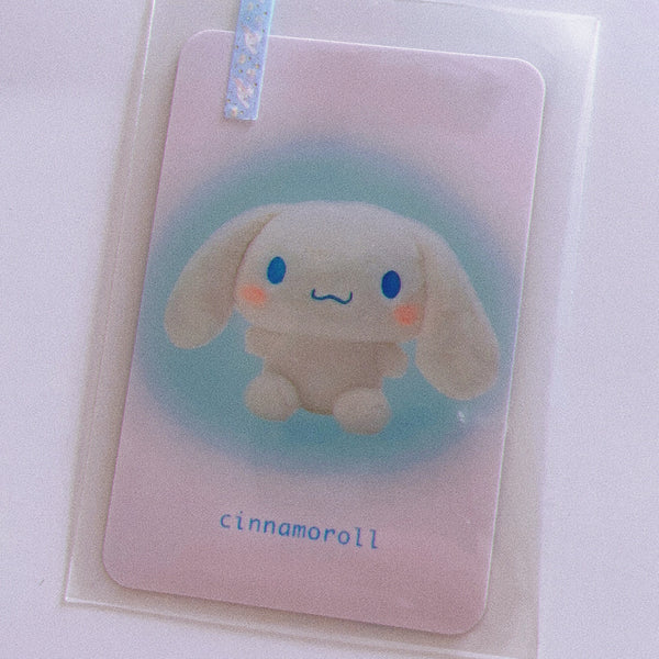 sanrio plush random photocard