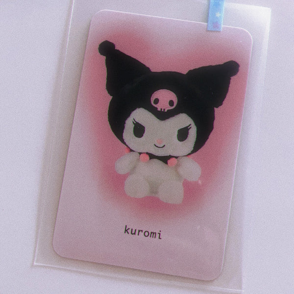 sanrio plush random photocard