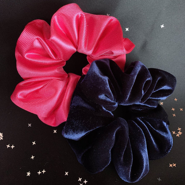 perfect blue scrunchie