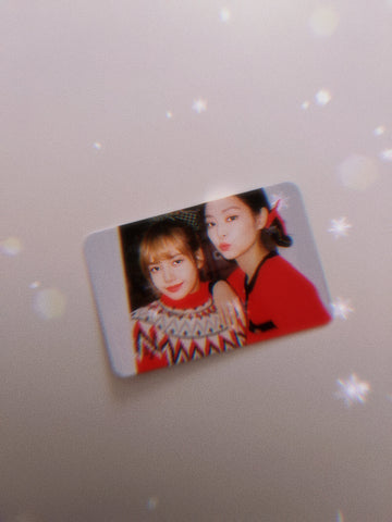 blackpink lisa & jennie xmas