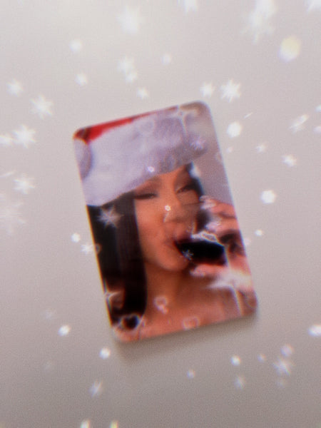 santa cardi b