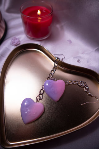 love heart earrings