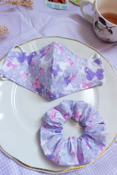 purple dream scrunchie