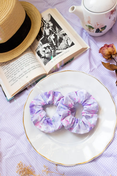 purple dream scrunchie