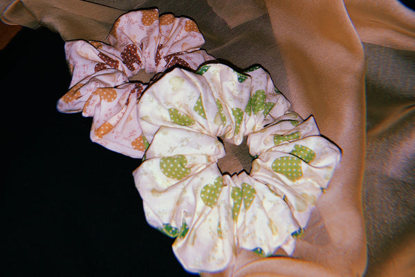 matcha luv scrunchie